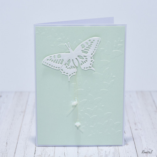 Přání - Greenish butterfly — foto 2