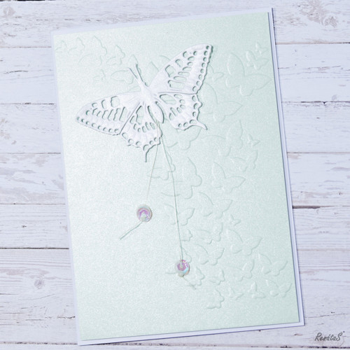 Přání - Greenish butterfly — foto 3