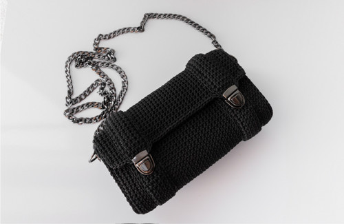 Kabelka Total BLACK — foto 2