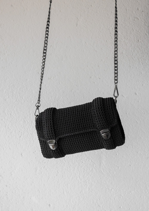 Kabelka Total BLACK — foto 4