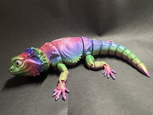 Agama Vousatá - 26 cm - 3D Tisk — foto 4