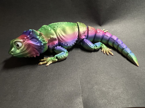 Agama Vousatá - 26 cm - 3D Tisk — foto 4