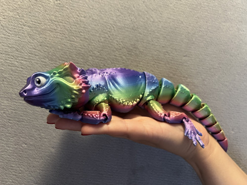 Agama Vousatá - 26 cm - 3D Tisk — foto 2