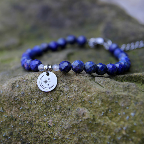 Náramek MĚSÍC - Lapis Lazuli — foto 2