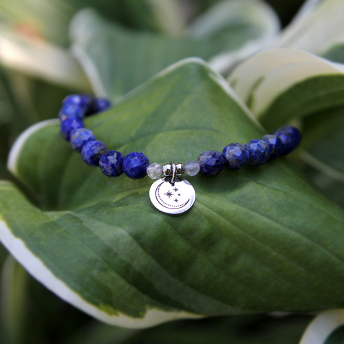 Náramek MĚSÍC - Lapis Lazuli — foto 3