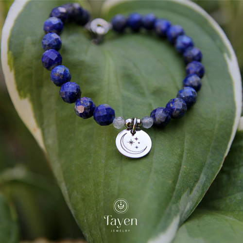 Náramek MĚSÍC - Lapis Lazuli — foto 4