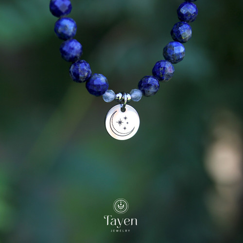 Náramek MĚSÍC - Lapis Lazuli — foto 5