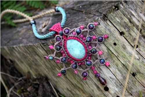 Boho mandala s amazonitem — foto 5