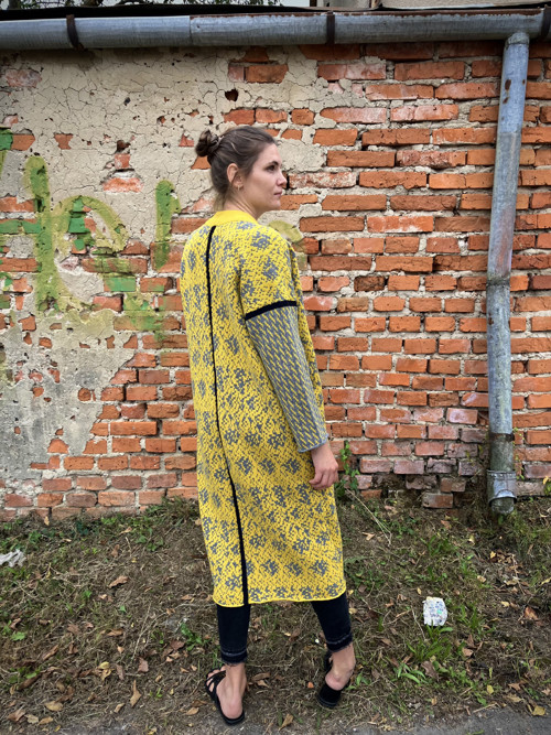 POLLEN RAIN dlhý sveter — foto 4