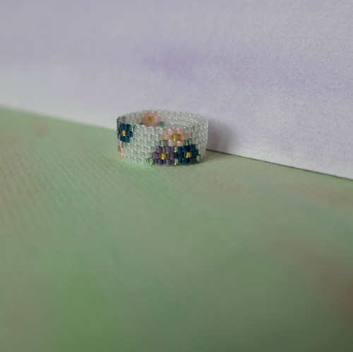 Baren - prsten s Miyuki — foto 3