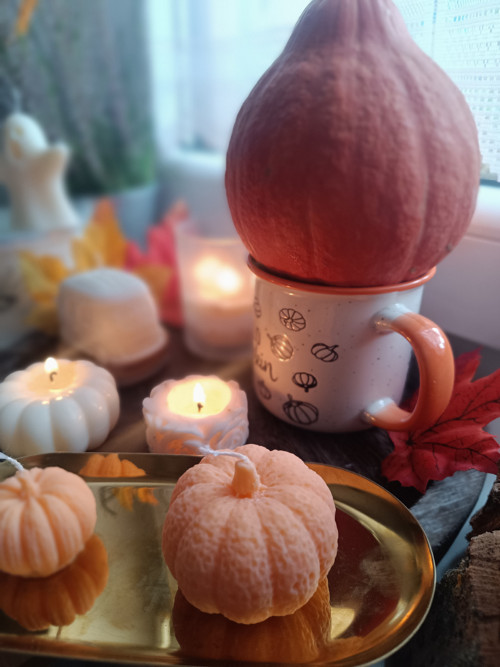 Malá oranžová dýně s vůní — foto 5