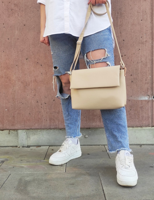 Anna crossbody bag velbloudí — foto 4