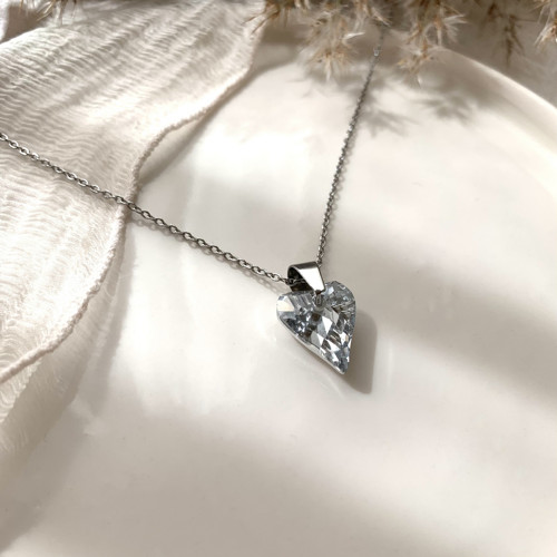 Náhrdelník se srdcem Swarovski — foto 4