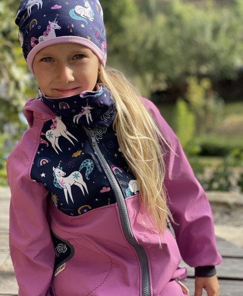 Softshellová bunda JEDNOROŽCI vel.86/92 — foto 3