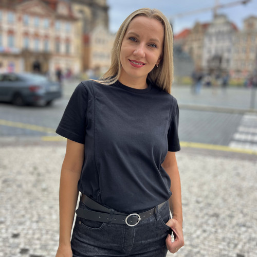 Kojicí tričko se zipy — foto 4