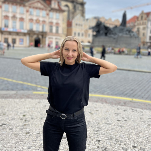 Kojicí tričko se zipy — foto 5