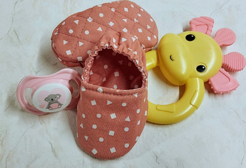 Capáčky, MINI starorůžová — foto 3