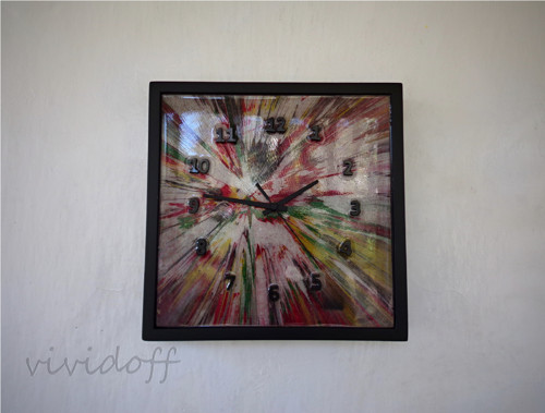 Hodiny abstract 30 — foto 3