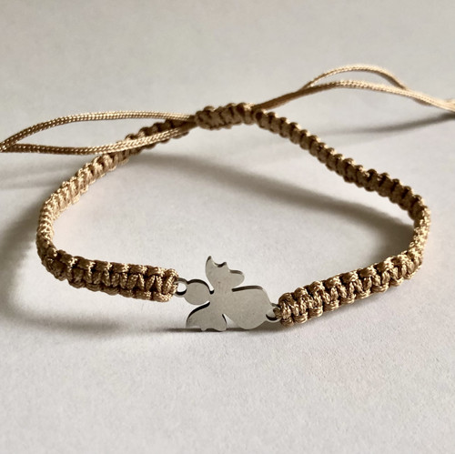 Andělský Shamballa Náramek - Hnědý — foto 4