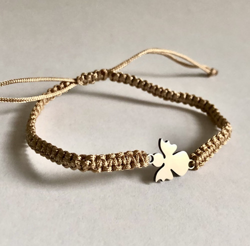 Andělský Shamballa Náramek - Hnědý — foto 5