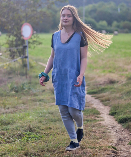 Lněná zástěra