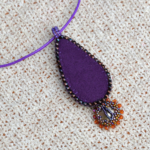 Stmívání - fialový chalcedon — foto 5