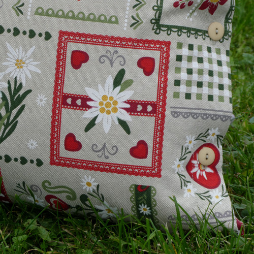 Povlak na polštář Poniklec patchwork — foto 3