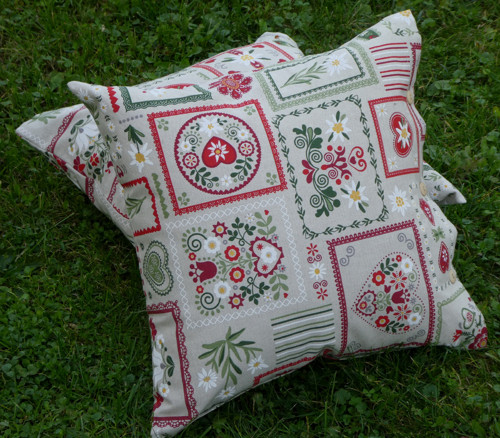 Povlak na polštář Poniklec patchwork — foto 4