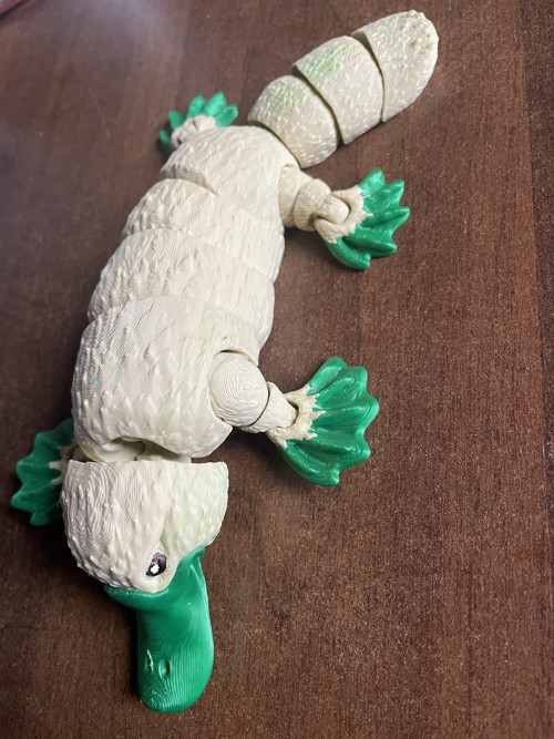 Roztomilý ptakopysk - 21 cm - 3D Tisk — foto 2
