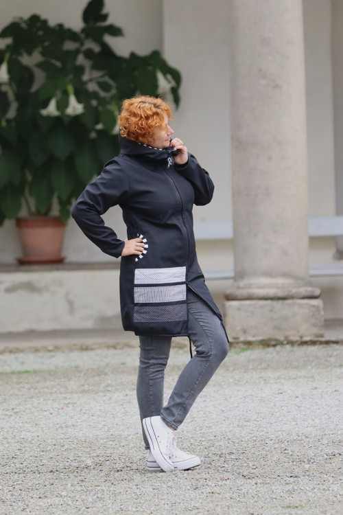 Bunda ze zimního sofhtshellu — foto 5
