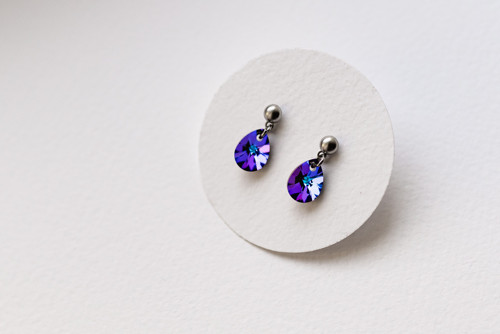 Náušnice se Swarovski krystaly — foto 2
