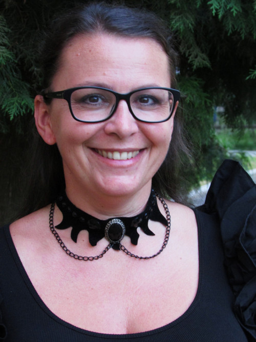 Choker s kamenem — foto 3