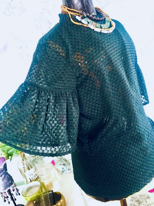 Halenka transparent ve smaragdu — foto 3