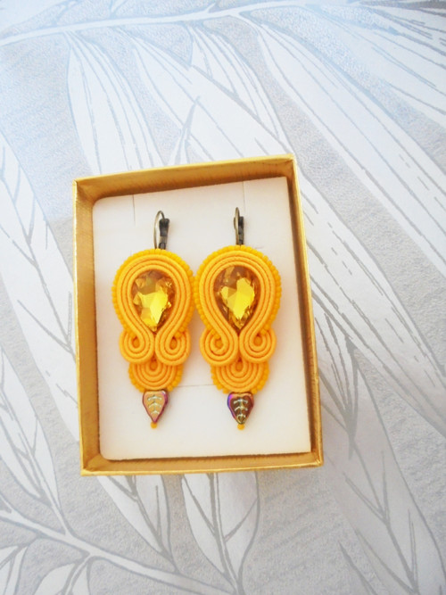 Soutache náušnice — foto 2