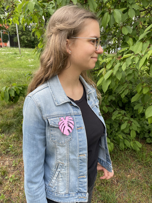 Monstera pink xxl — foto 2