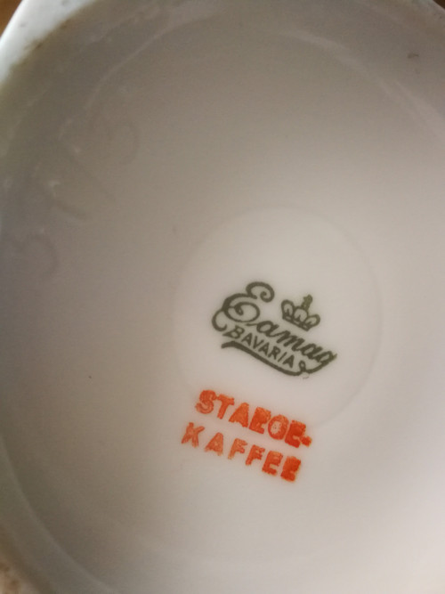 Velká porcelánová konvička — foto 3
