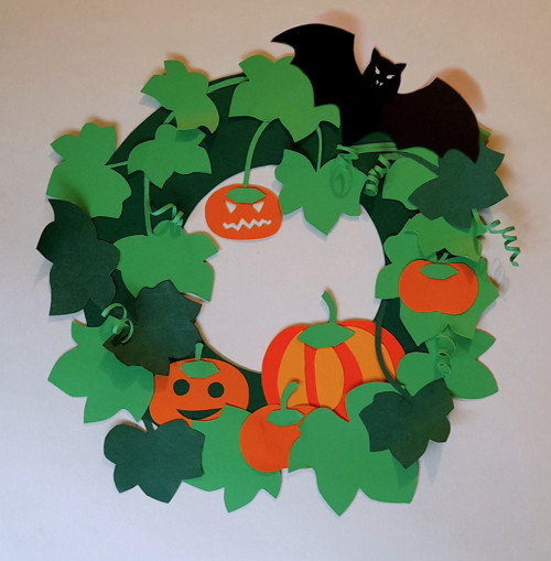 Kreativní sada - Věnec Halloween — foto 2