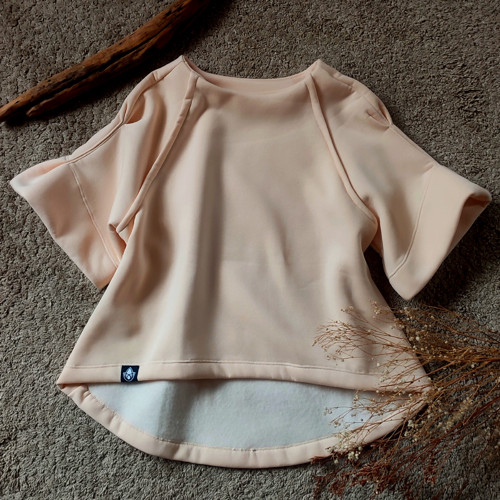 Elegantní mikina Chloi / Créme — foto 2