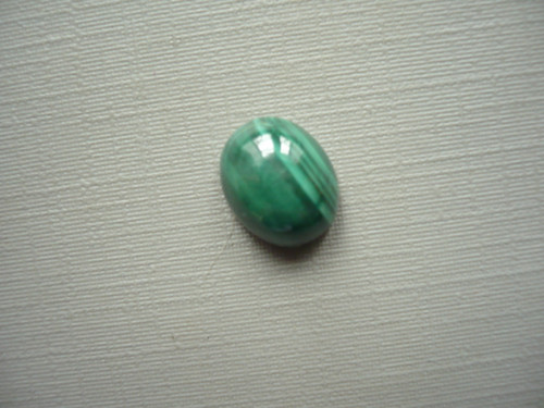 Kabošon - malachit 12 mm, č.64f — foto 2