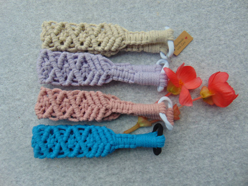 Macramé čelenka do vlasů — foto 2