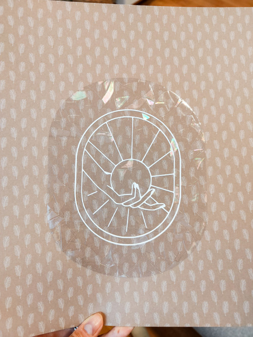 Lapač slunce suncatcher - vlastní design — foto 3