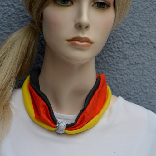 Textilní náhrdelník oboustranný — foto 4