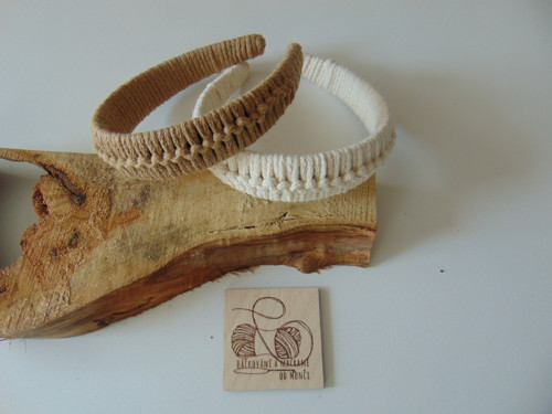 Macramé čelenka do vlasů — foto 2