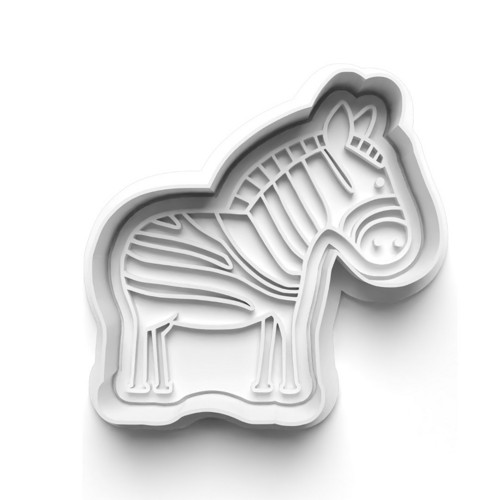 Vykrajovátko zvířata - zebra — foto 2