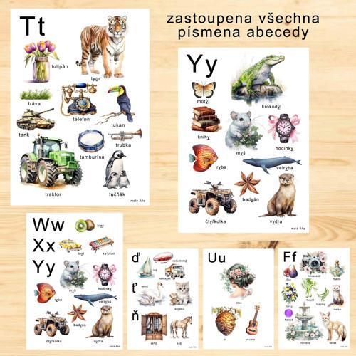 ABECEDA 31 PLAKÁTŮ A4 v PDF — foto 2