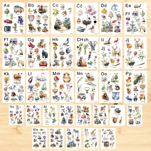 ABECEDA 31 PLAKÁTŮ A4 v PDF — foto 4