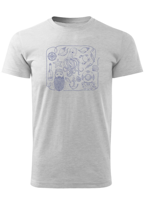 Pánské tričko "My nautical tshirt" — foto 2