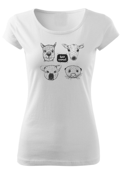 Dámské tričko "Cute Animals" — foto 2