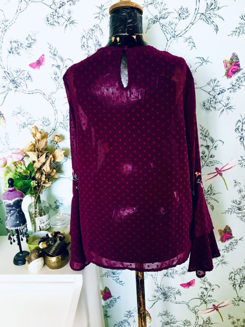 Halenka boho vyšívaná — foto 5
