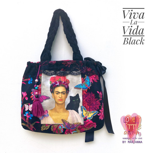 Kabelka "Viva La Vida" Black — foto 2